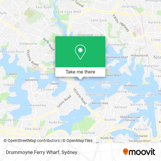 Balmain to discount drummoyne