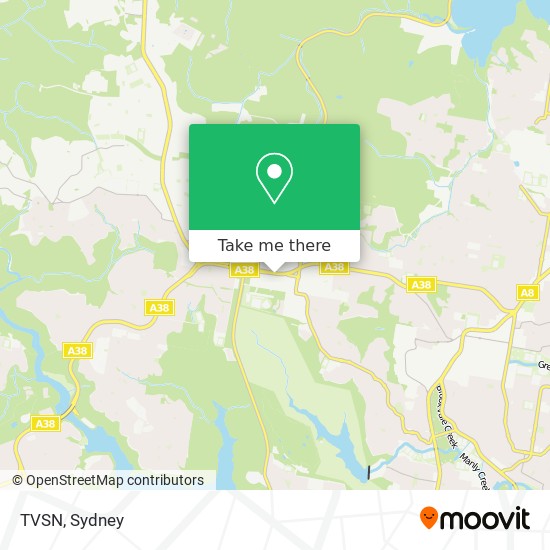 TVSN map