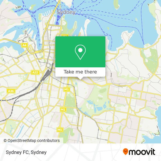 Sydney FC map
