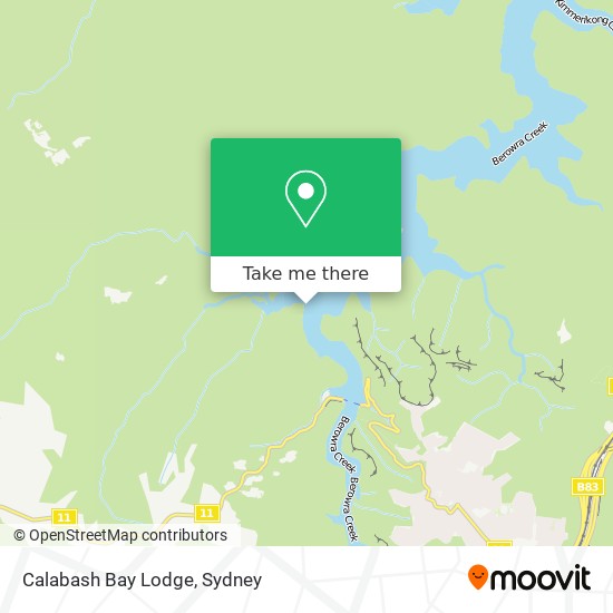 Calabash Bay Lodge map