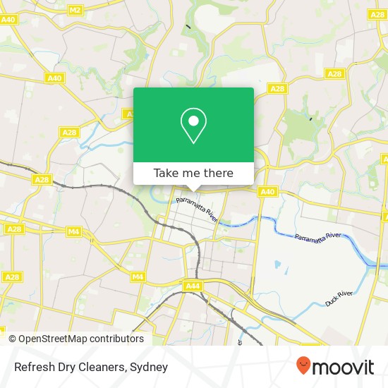 Refresh Dry Cleaners map