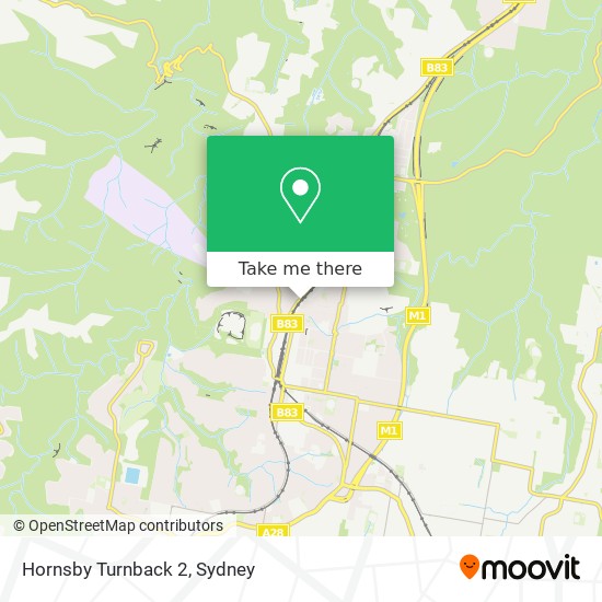 Hornsby Turnback 2 map