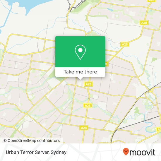 Urban Terror Server map