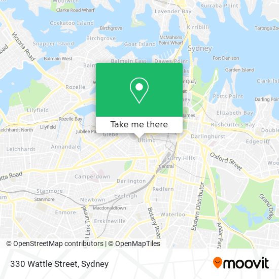 330 Wattle Street map