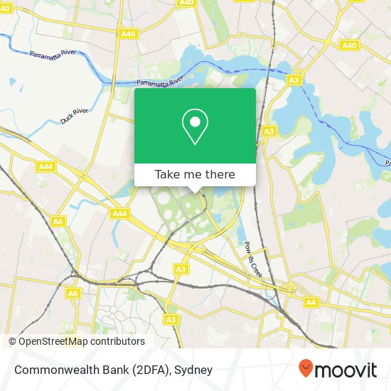 Commonwealth Bank (2DFA) map