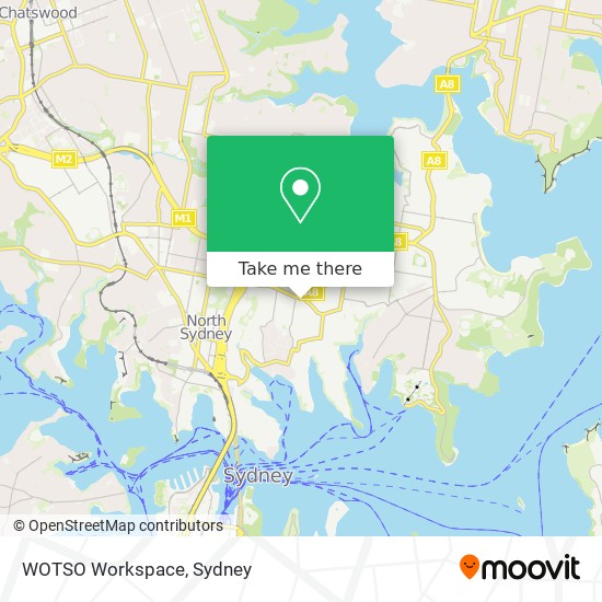 WOTSO Workspace map