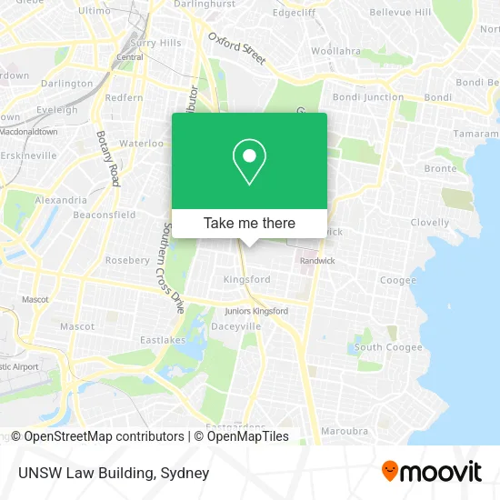 UNSW Law Building map