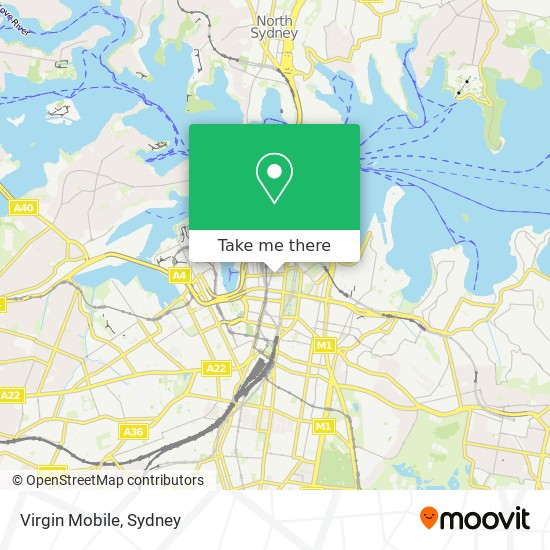 Virgin Mobile map