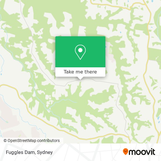 Fuggles Dam map