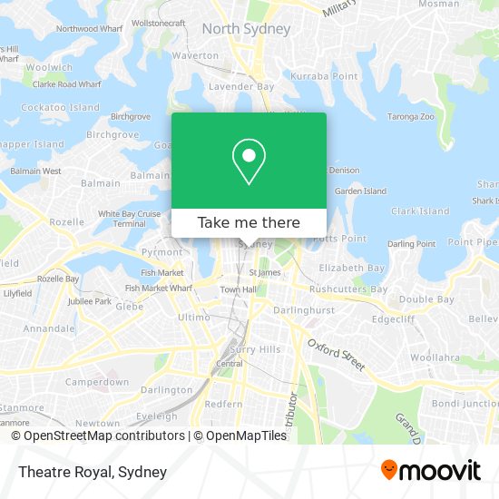 Theatre Royal map