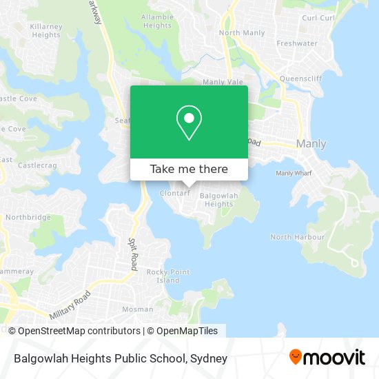 Balgowlah Heights Public School map