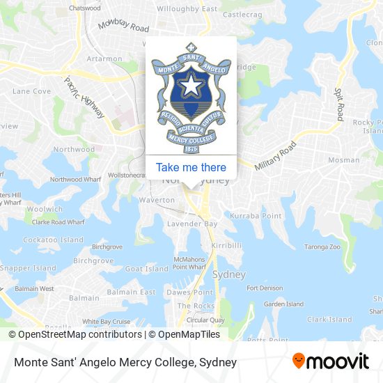 Monte Sant' Angelo Mercy College map