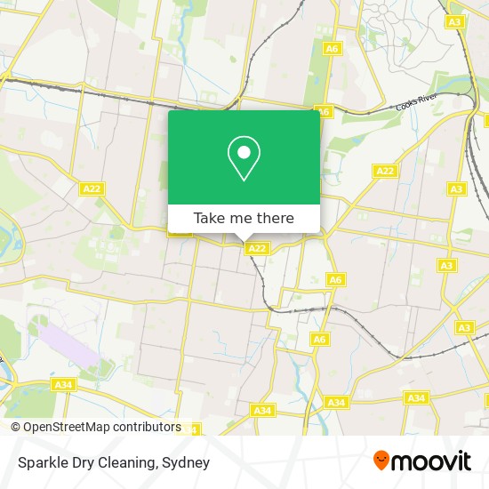Sparkle Dry Cleaning map