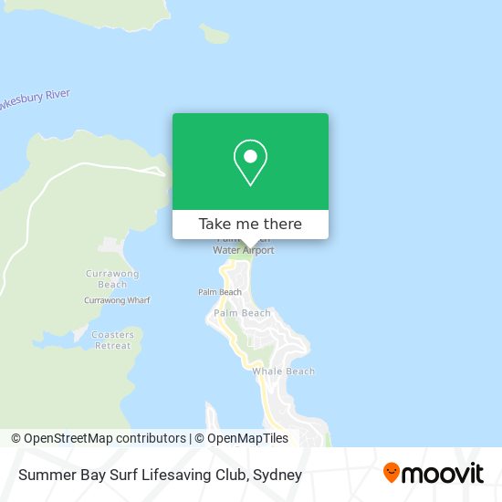 Summer Bay Surf Lifesaving Club map
