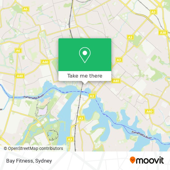 Bay Fitness map