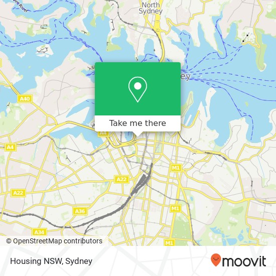 Housing NSW map
