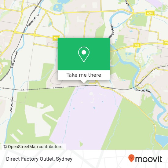 Direct Factory Outlet map