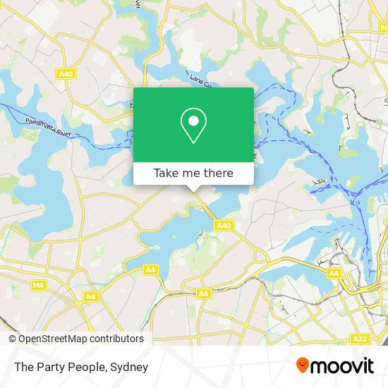 The Party People map