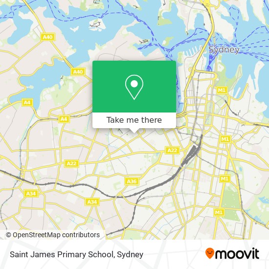 Saint James Primary School map