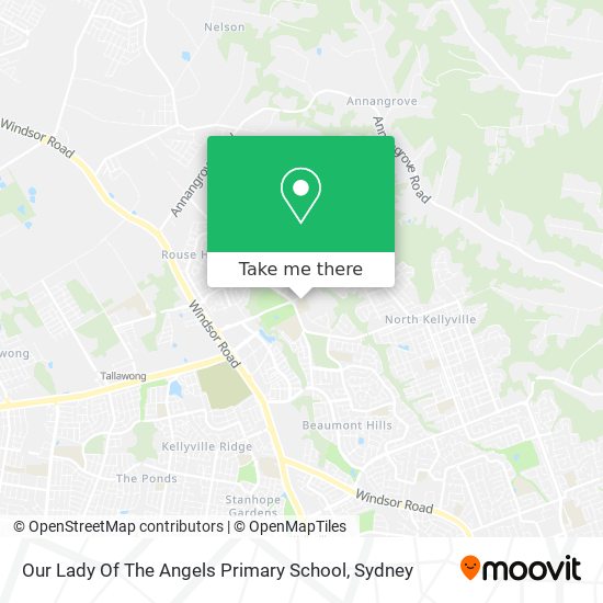 Mapa Our Lady Of The Angels Primary School