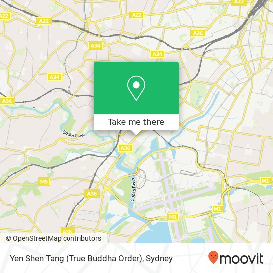 Yen Shen Tang (True Buddha Order) map