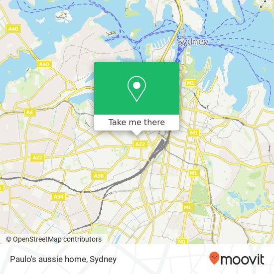 Paulo's aussie home map