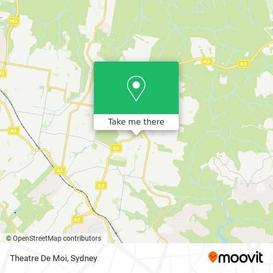 Mapa Theatre De Moi