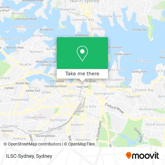 ILSC-Sydney map