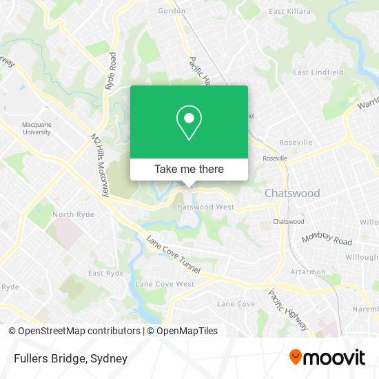 Fullers Bridge map