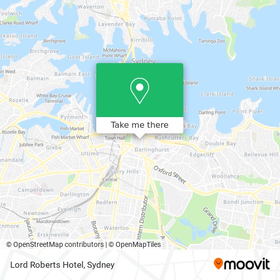 Mapa Lord Roberts Hotel