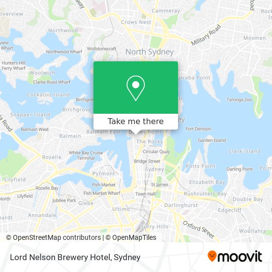 Mapa Lord Nelson Brewery Hotel