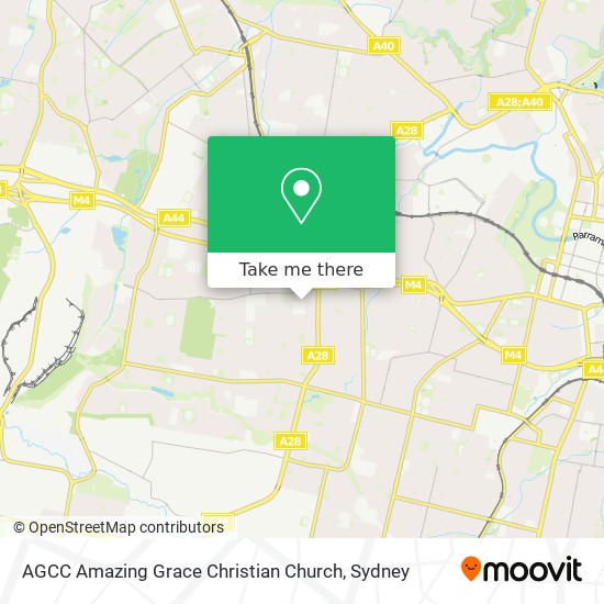 AGCC Amazing Grace Christian Church map