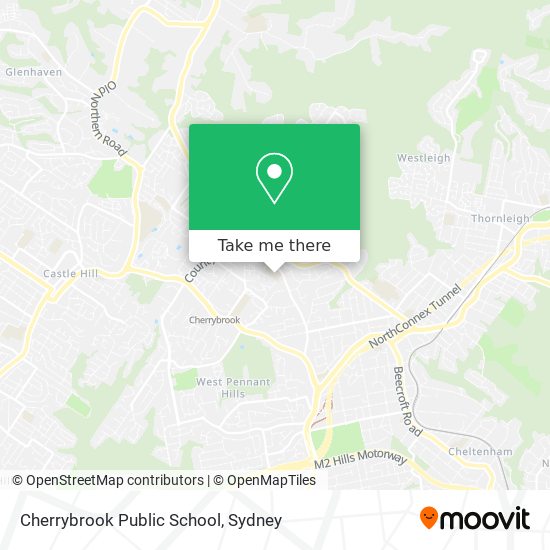 Cherrybrook Public School map