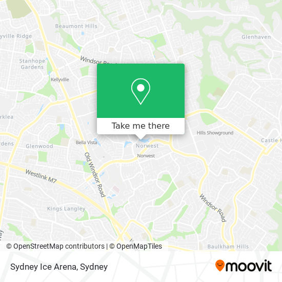 Sydney Ice Arena map