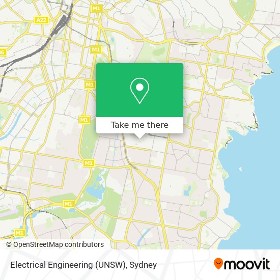 Electrical Engineering (UNSW) map