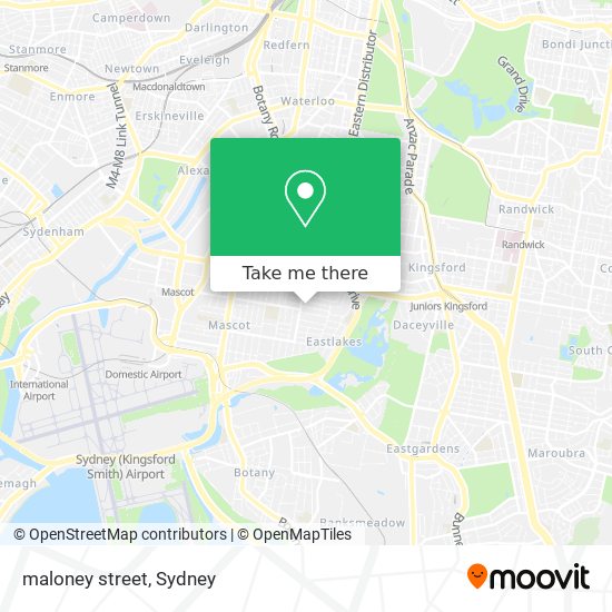 maloney street map