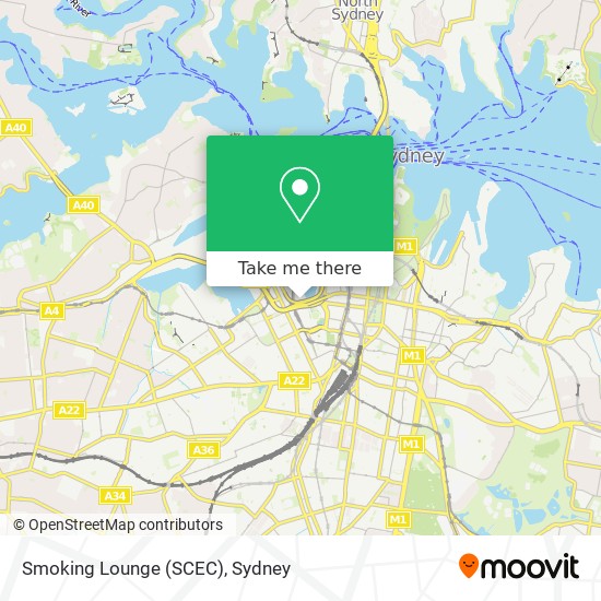 Smoking Lounge (SCEC) map