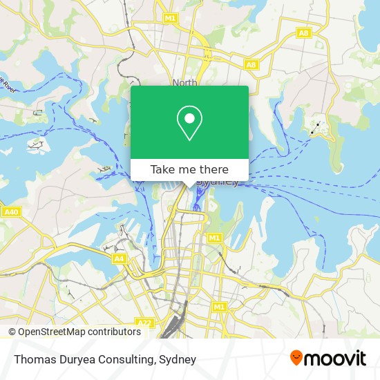 Thomas Duryea Consulting map