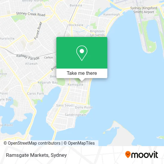 Ramsgate Markets map