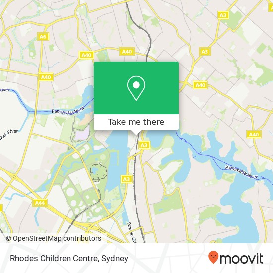 Rhodes Children Centre map