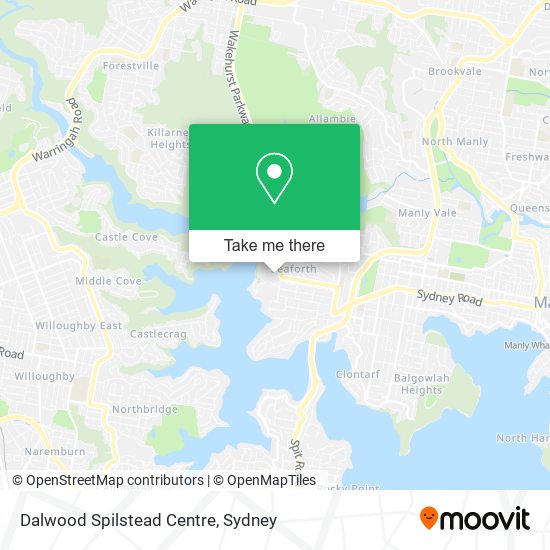 Dalwood Spilstead Centre map