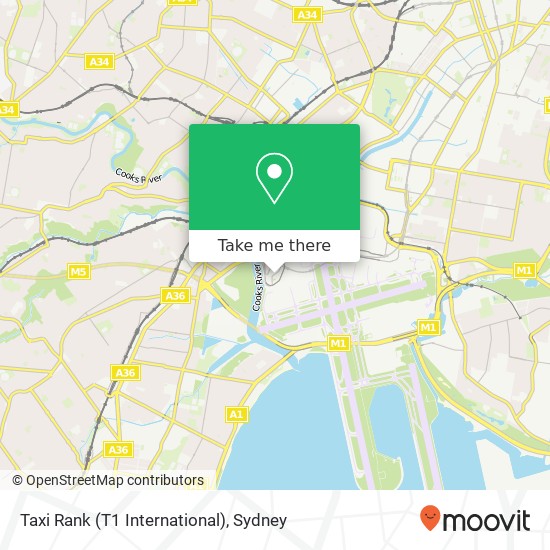 Taxi Rank (T1 International) map