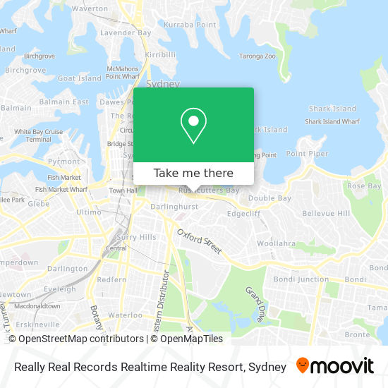 Really Real Records Realtime Reality Resort map