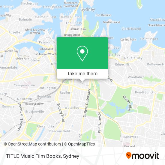 TITLE Music Film Books map