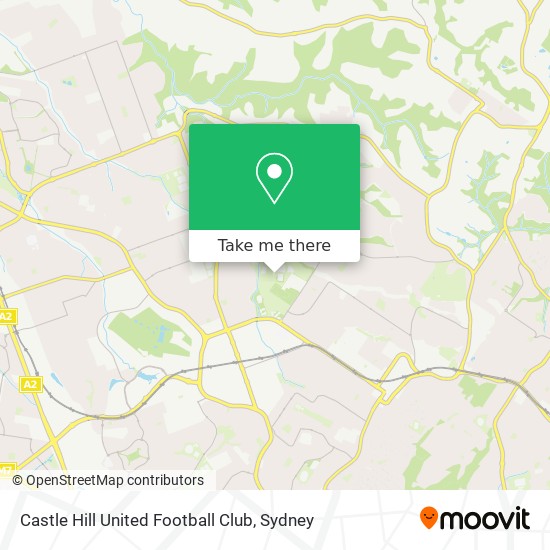 Mapa Castle Hill United Football Club