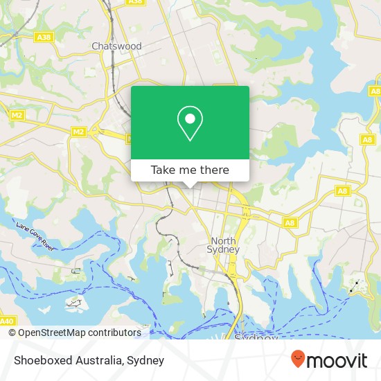 Shoeboxed Australia map