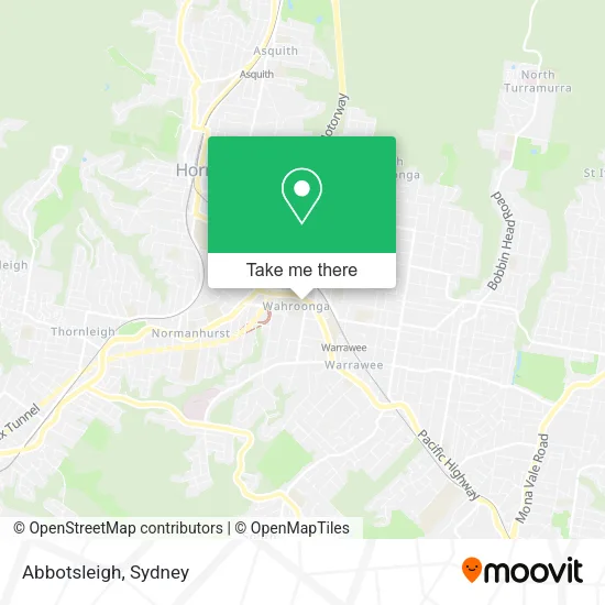 Abbotsleigh map
