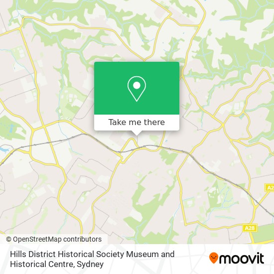 Hills District Historical Society Museum and Historical Centre map