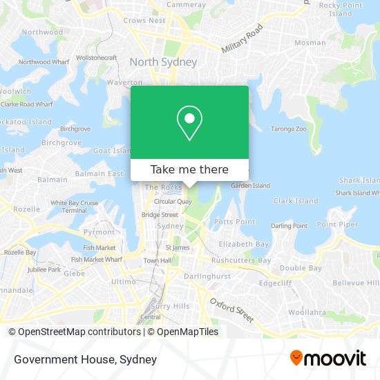 Government House map