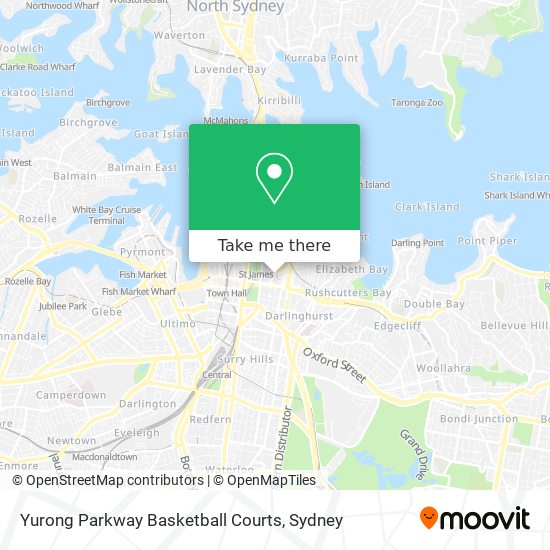 Yurong Parkway Basketball Courts map